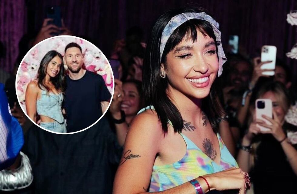 María Becerra dio un show sorpresa con Leo Messi y Antonela como espectadores y tuvo un insólito improvisto