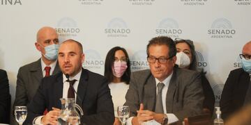Martín Guzmán no descartó una suba de retenciones para cumplir con los compromisos asumidos ante el FMI (Foto: Federico López Claro)