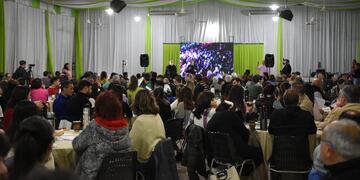 Masiva convocatoria para una actividad política del oficialismo