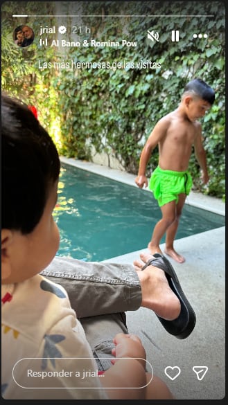 Jorge Rial se reencontró con sus nietos mientras Morena sigue detenida