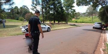 Una mujer herida tras un despiste de una motocicleta en Oberá.