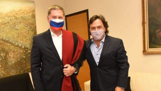El embajador de Rusia en Argentina, Dmitry Feoktistov, visitó Salta y quedó encantado con la provincia.