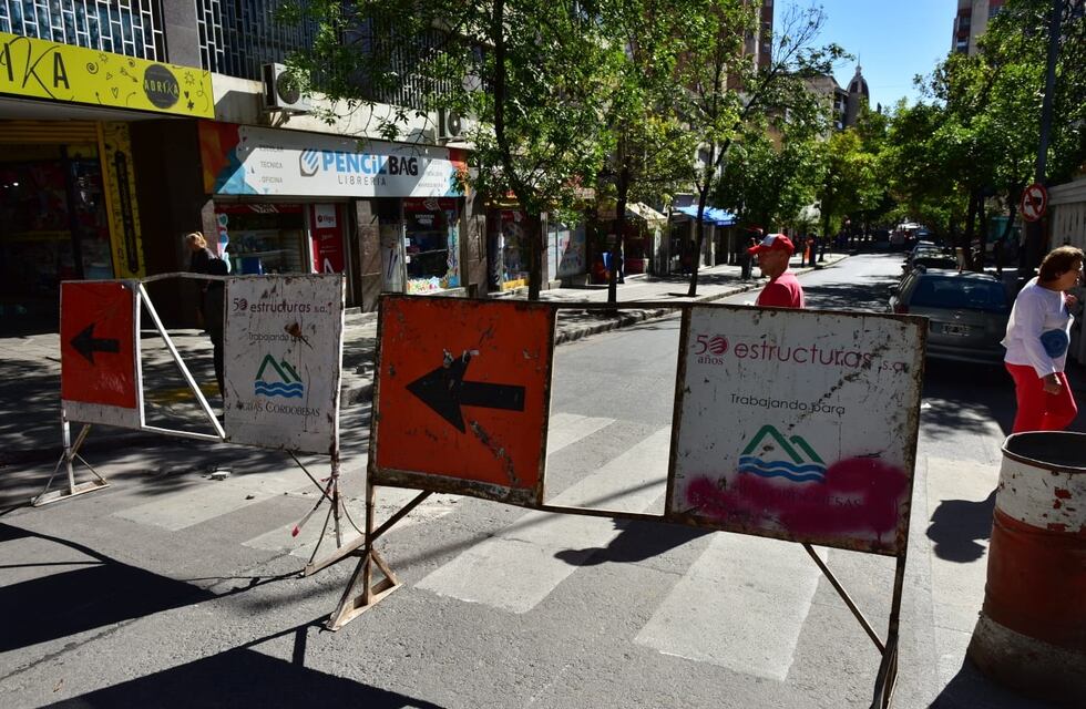 Establecieron un corte de tránsito en el Centro de Córdoba por una semana