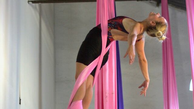 Ella es Agustina Cortez, la joven que encuentra en las alturas su manera de vivir su vida.