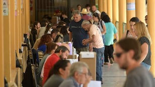 Javier Milei ganó el Balotaje. Foto: Orlando Pelichotti