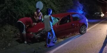 El choque se produjo el pasado 30 de enero en Villa Tacú, departamento Zonda.