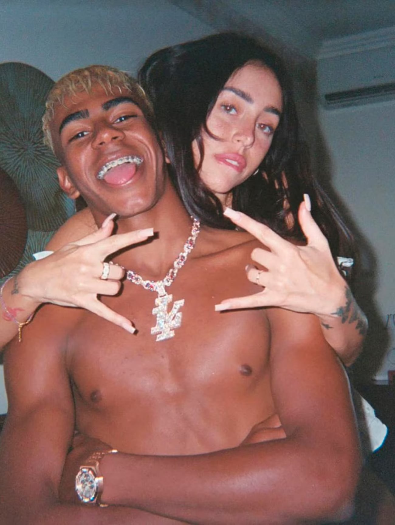 La foto sugerente de Nicki Nicole y Lamine Yamal.