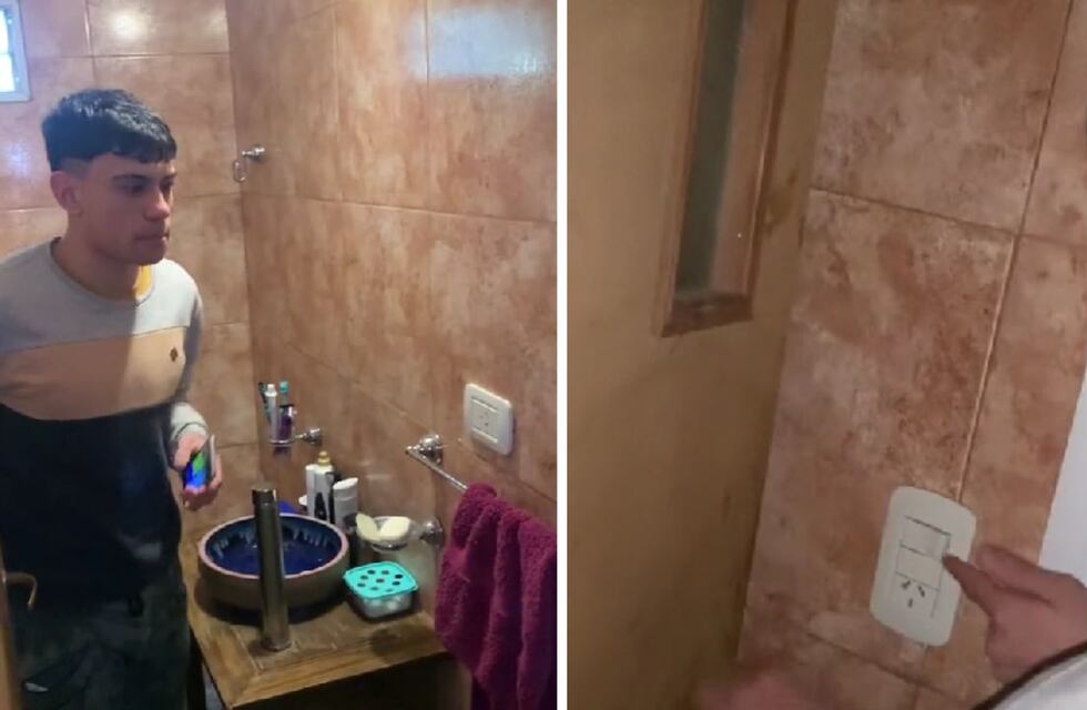 Remodelaron el baño, salió todo mal y el video hizo reír a TikTok: “Cuando contratás a un albañil barato”