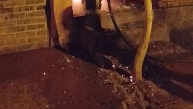 Incendio en vivienda de J. América