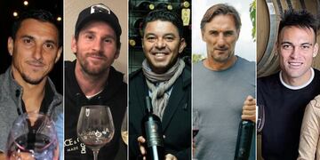 El mundo del vino ha sumado a varias personalidades ligadas al fútbol en el último tiempo.
