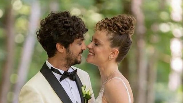 Foto de la boda del protagonista de "Doctor milagro".