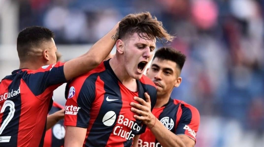 Adolfo Gaich en San Lorenzo.