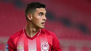 El delantero formoseño se mudó a Grecia en agosto de 2019.