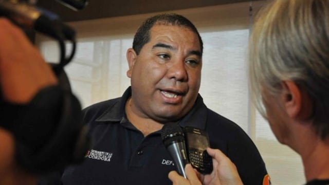 Diego Concha, el mediático ex Director de Defensa Civil de la provincia de Córdoba.