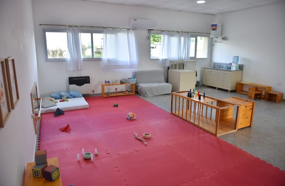 Pueblo General Belgrano: quedó inaugurada la nueva sala del Jardín municipal