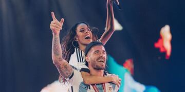 Rodrigo de Paul reveló por qué Tini Stoessel fue la clave del éxito en el Mundial de Qatar. (Foto: Instagram).
