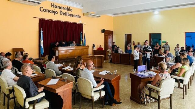 Quedó aprobado el aumento de tasas para el corriente año.