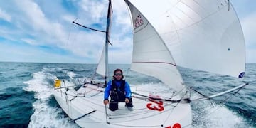 El rosarino que navegará el Atlántico en velero.