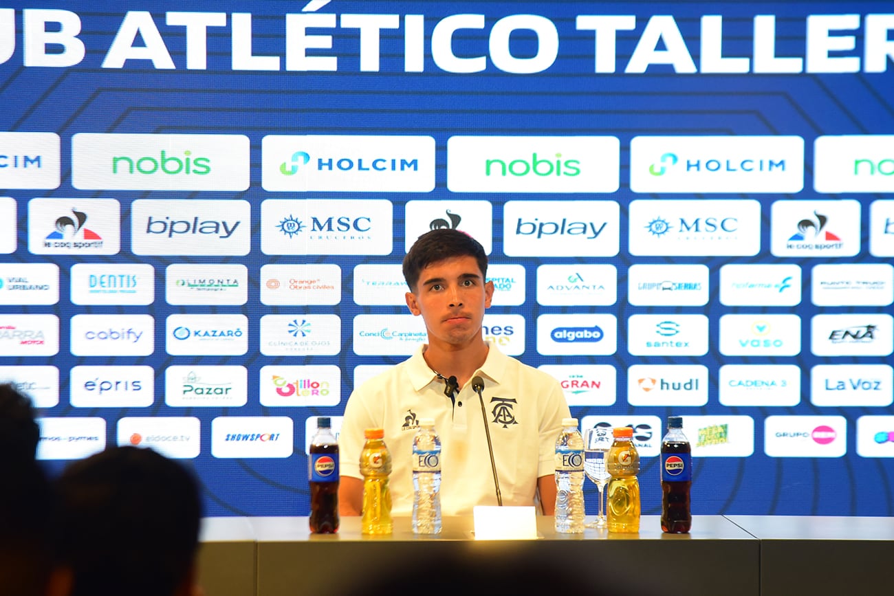 Juan Sebastián Sforza, nuevo refuerzo de Talleres. (Pedro Castillo / La Voz)