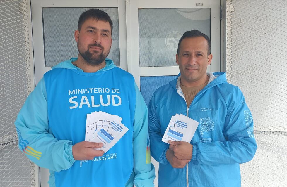 Telemedicina: los promotores de salud te registran en los CAPS de Tres Arroyos