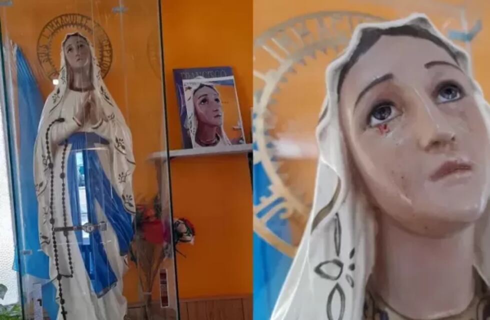La historia de la Virgen que “llora sangre” en Santiago del Estero: ocurrió 14 veces en el 2022 y le atribuyen curaciones