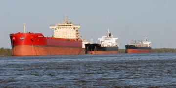 El corredor que pasa por Rosario concentra el 80% de las exportaciones argentinas. (La Voz / Archivo)