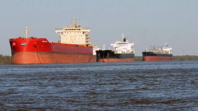 El corredor que pasa por Rosario concentra el 80% de las exportaciones argentinas. (La Voz / Archivo)