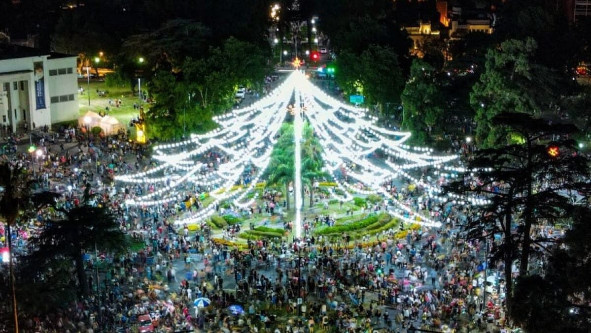 El arbolito más tradicional del Rosario.