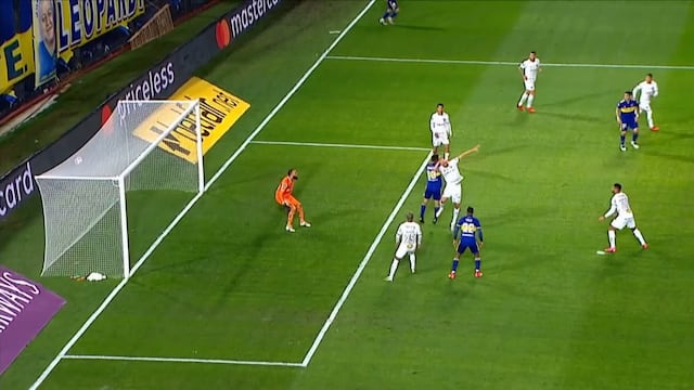 La jugada de la polémica. (Foto: Captura de TV)