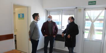 Guerra, Rodríguez y León recorrieron los CIC de Colegiales y Boca