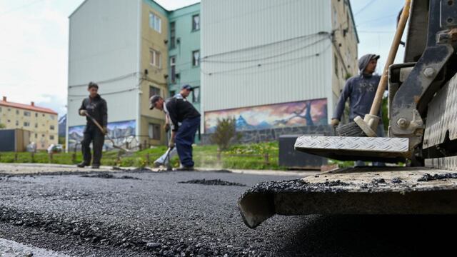Obras en Ushuaia: realizaron trabajos de suelo en el barrio Mirador de los Andes