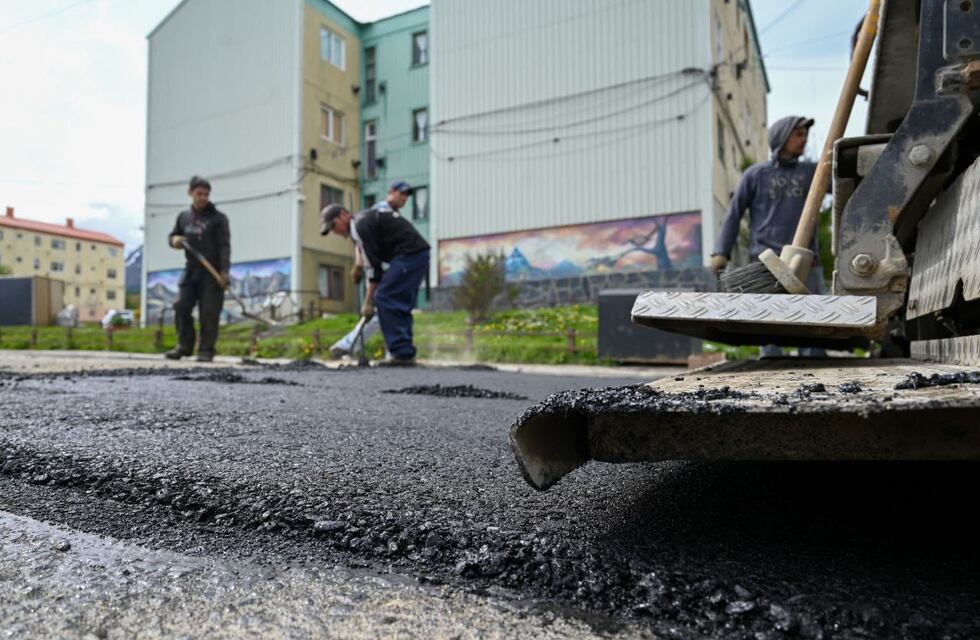 Obras en Ushuaia: realizaron trabajos de suelo en el barrio Mirador de los Andes