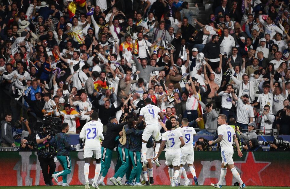Los festejos del Real Madrid campeón de la Champions League