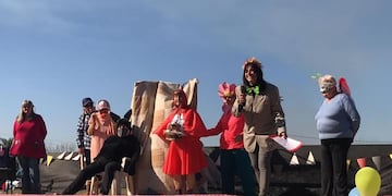 Taller de teatro para adultos de Soldini presentó el cuento de Caperucita Roja