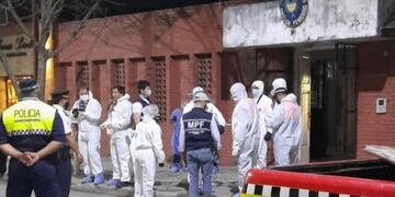 Cuatro muertes en un incendio en la Brigada Femenina de Concepción.