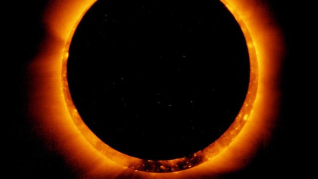 ECLIPSE. Solar anular (Nasa/Hinode/XRT).