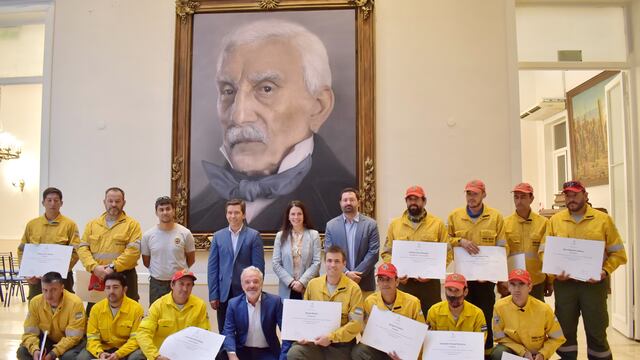 Reconocieron en la Legislatura de Mendoza a bomberos que trabajaron en los incendios de Corrientes