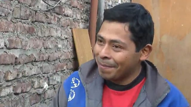 La emoción de Alejandro por toda la ayuda recibida.