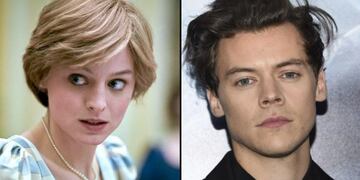 Emma Corrin brilló como Diana Spencer en la serie de Netflix y actuará con el exOne Direction.