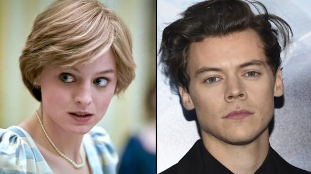 Emma Corrin brilló como Diana Spencer en la serie de Netflix y actuará con el exOne Direction.