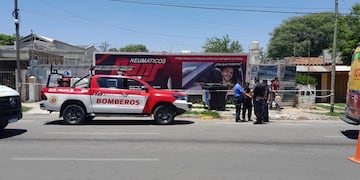 Se cayó una pared en una obra y tres trabajadores resultaron heridos.