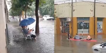 Los virales tras las intensas precipitaciones.