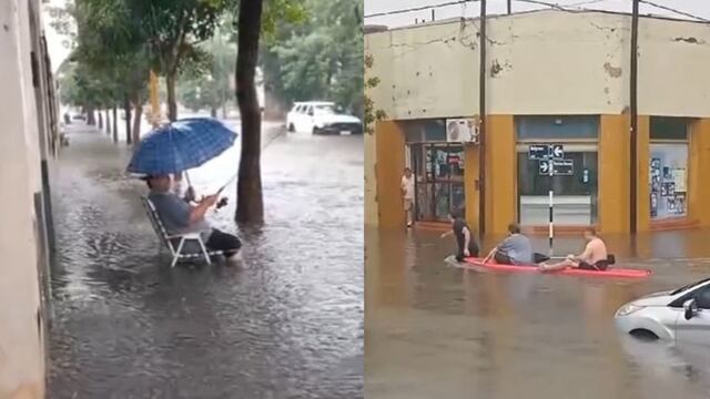 Los virales tras las intensas precipitaciones.