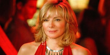 Kim Cattrall en Sex and the city.