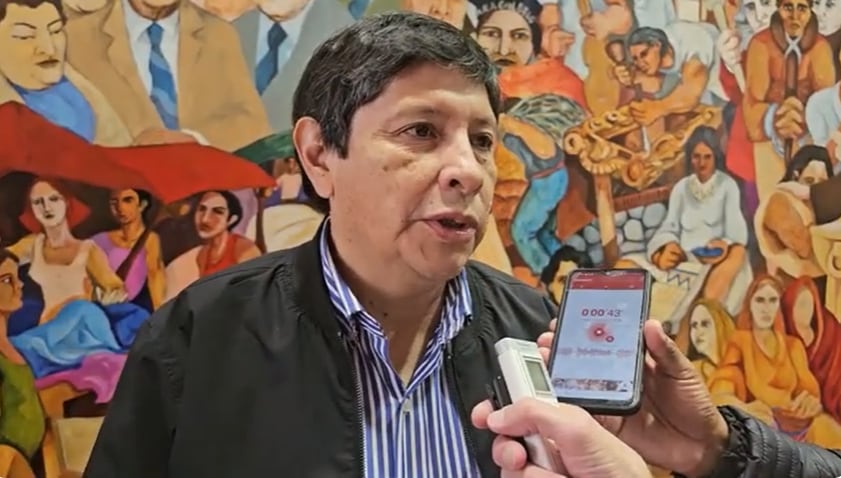 Freddy Berdeja, titular de la Asociación Judicial y co-secretario general de la CGT regional Jujuy.