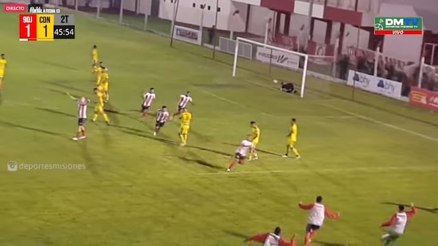 El gol de la victoria de Ibañez