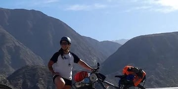 Melani con el sueño hecho realidad.