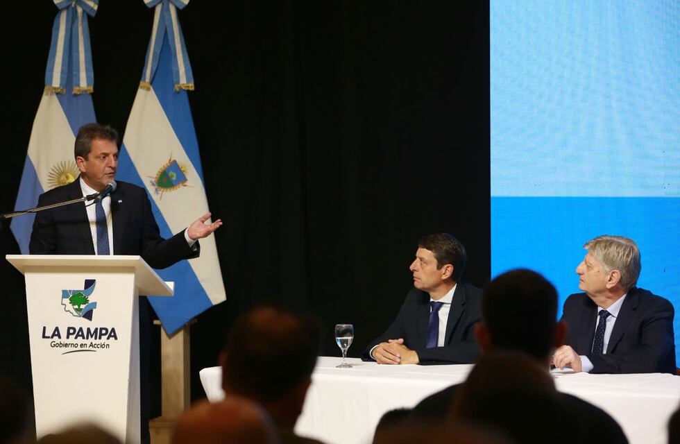 En La Pampa, Sergio Massa volvió a proclamarse como el “candidato del federalismo”