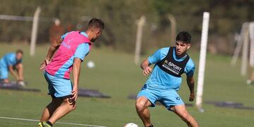 El fútbol que Bruno Zapelli le puede brindar a Belgrano le abre puertas ante Quilmes (Prensa Belgrano).