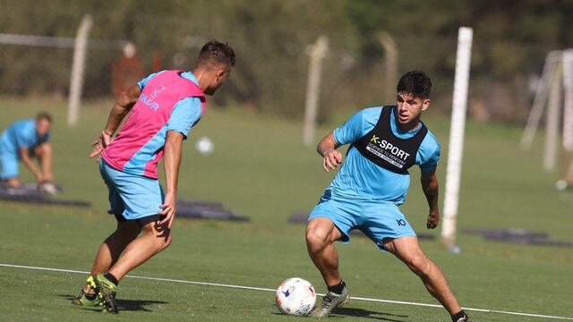 El fútbol que Bruno Zapelli le puede brindar a Belgrano le abre puertas ante Quilmes (Prensa Belgrano).